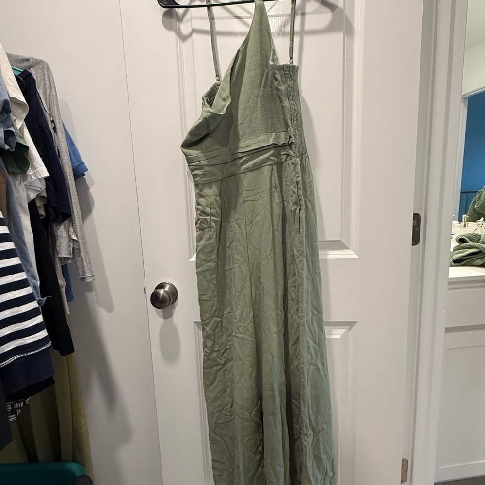 Elegant Green Jumpsuit